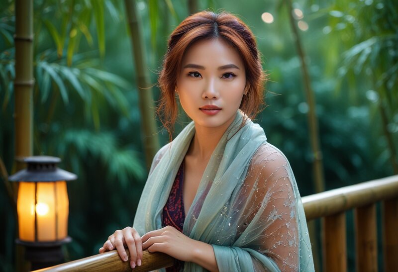 雾中花园海报